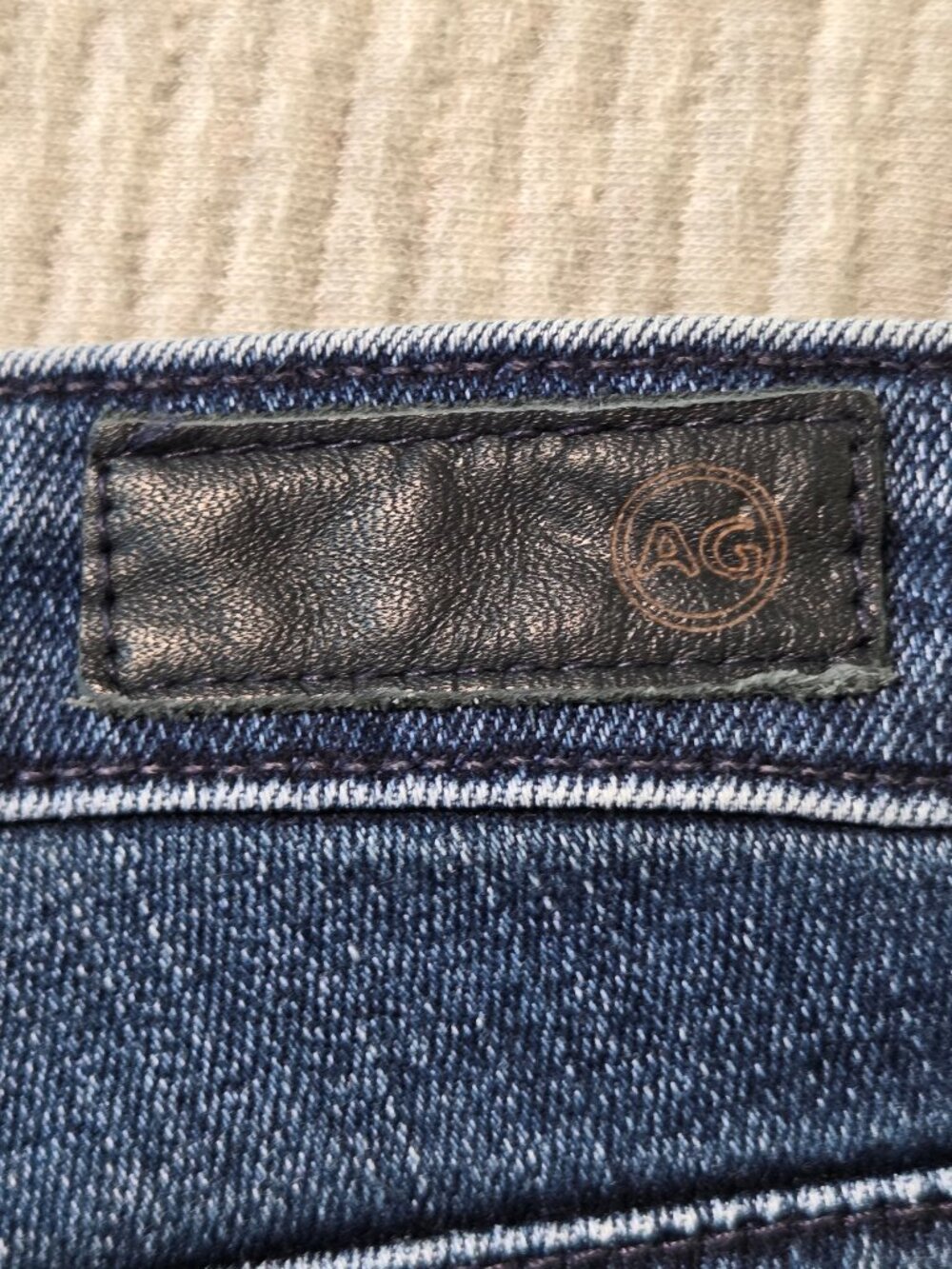 AG Adriano Goldschmied Prima Jeans Womens 29R Dark Wash Slim Cigarette Stretch D - Picture 6 of 10